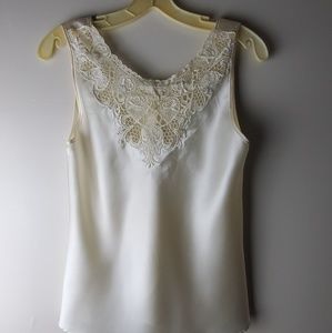 Cinema ETOILE Beige Lingerie Top Size Small